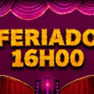 Temporada em Duque de Caxias/RJ | Dia 12/10 Segunda-feira | Sessão 16h